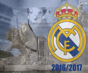 yapboz Real Madrid, şampiyon 2016-2017